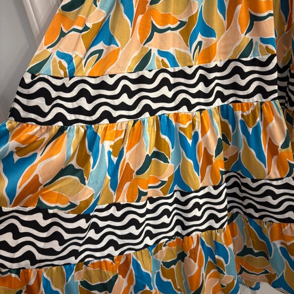 Voy Colorful Dress - Picture 2 of 4